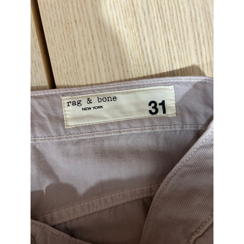 Rag & Bone Women’s Andi High-Rise Ankle Wide Leg Jeans in Lavender Size 31 - Picture 8 of 11
